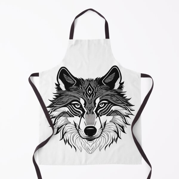 Item preview, Tribal Wolf Head for Wolf Lover - Wolf Face designed and sold by Cheeeeky.