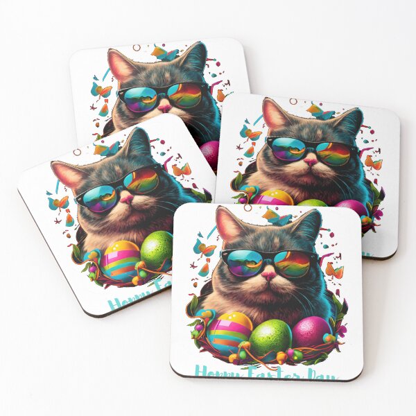 Item preview, Show Me the Bunny!—Hoppy Easter — Cool Cat Easter T-Shirt! designed and sold by WorldMash.