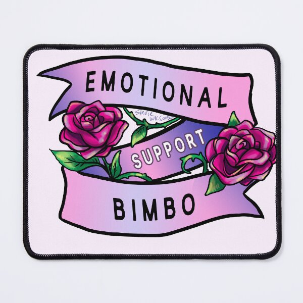 Item preview, emotional support bimbo designed and sold by swinku.
