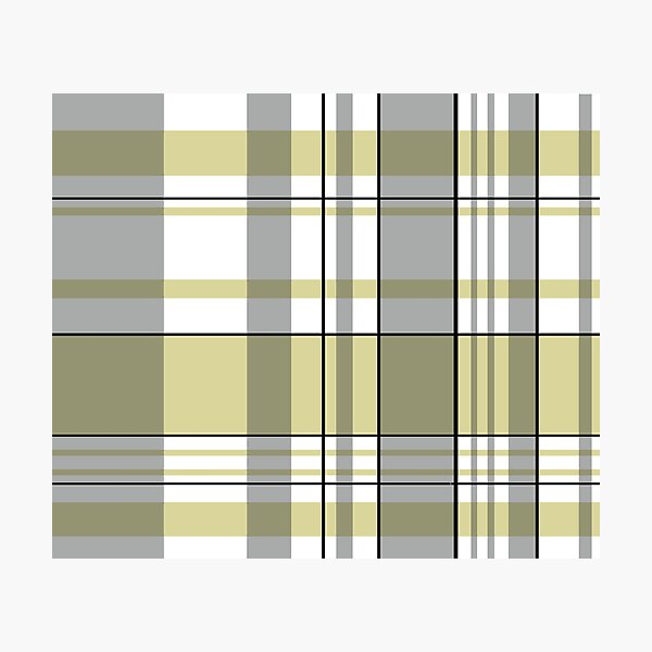 Item preview, Tartan - Kooky Tartan - P002 Yellow designed and sold by Quooki.