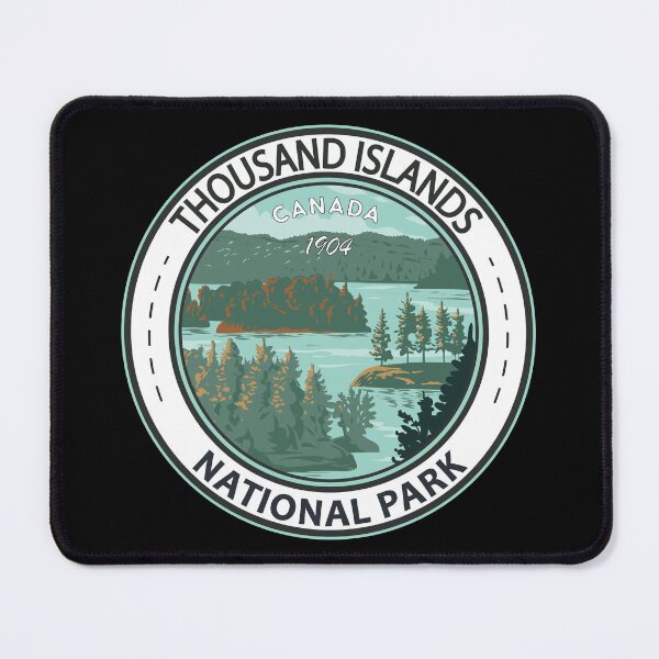 Item preview, Thousand Islands National Park Canada Badge designed and sold by KrisSidDesigns.