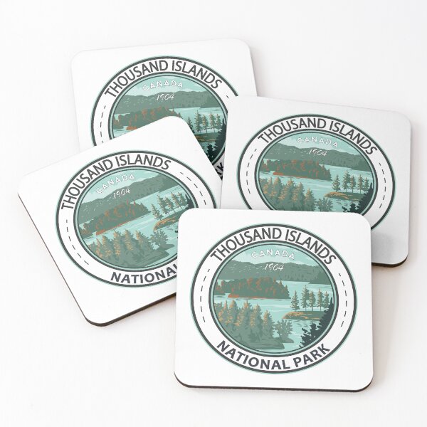 Item preview, Thousand Islands National Park Canada Badge designed and sold by KrisSidDesigns.