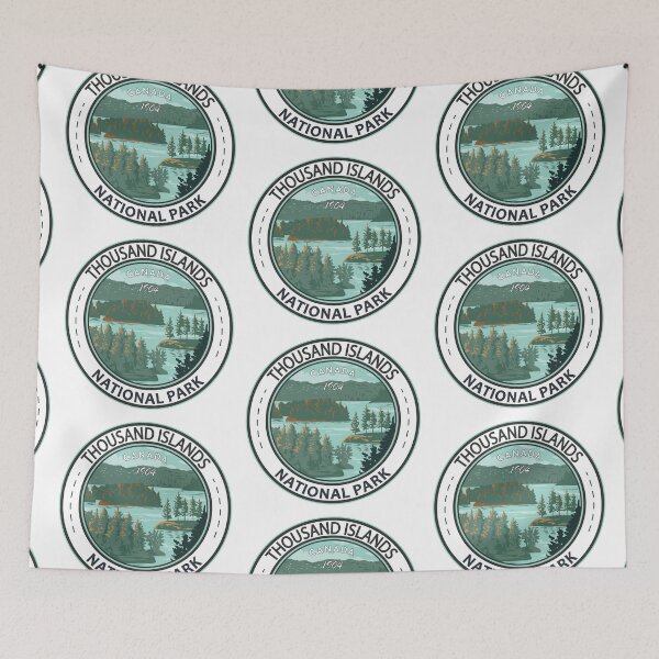 Item preview, Thousand Islands National Park Canada Badge designed and sold by KrisSidDesigns.