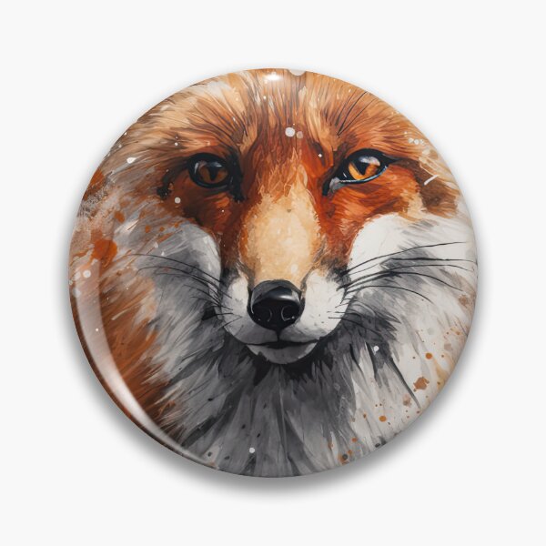 Item preview, Fox painting designed and sold by pietrofoto.