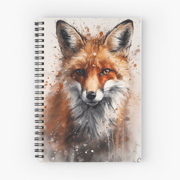 Item preview, Fox painting designed and sold by pietrofoto.