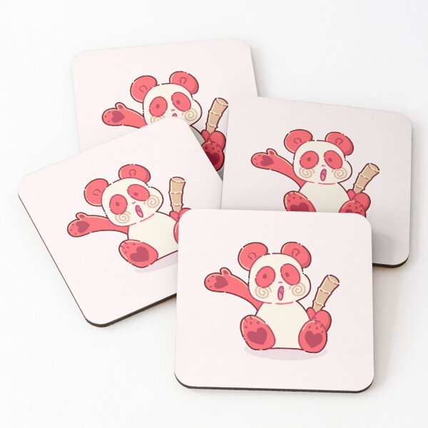 Item preview, red panda bear wave designed and sold by cinmiroll.