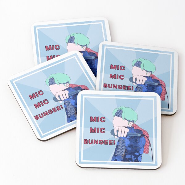 Item preview, Illustration inspired by mic drop/ Illustration inspired by mic drop designed and sold by ChoiNana.