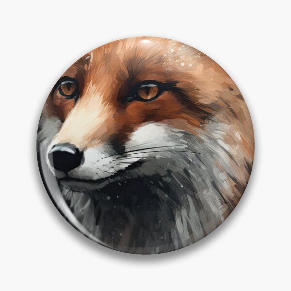 Item preview, Fox painting designed and sold by pietrofoto.