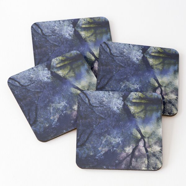 Item preview, Abstract Lake Reflecting Trees, Digital Art designed and sold by SnoopyTF.