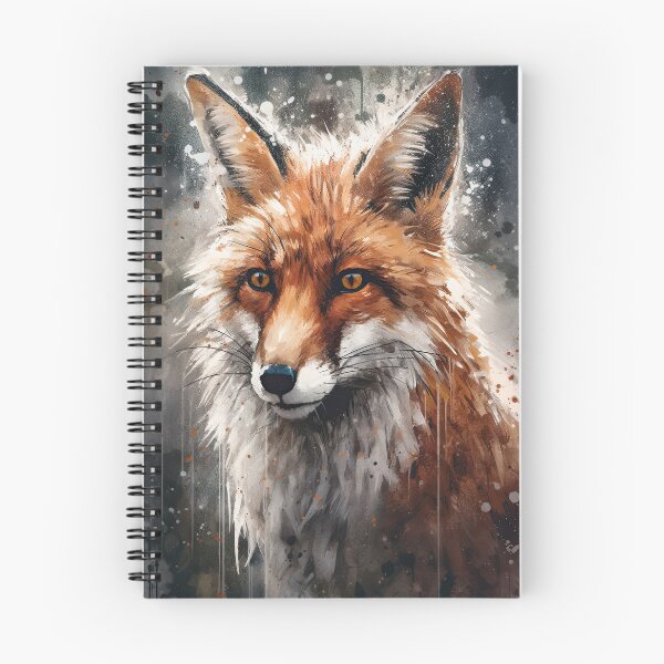 Item preview, Red fox painting designed and sold by pietrofoto.