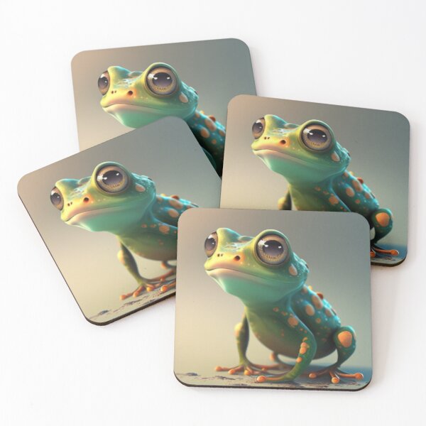 Item preview, Frog in bright colors designed and sold by M-Lin.