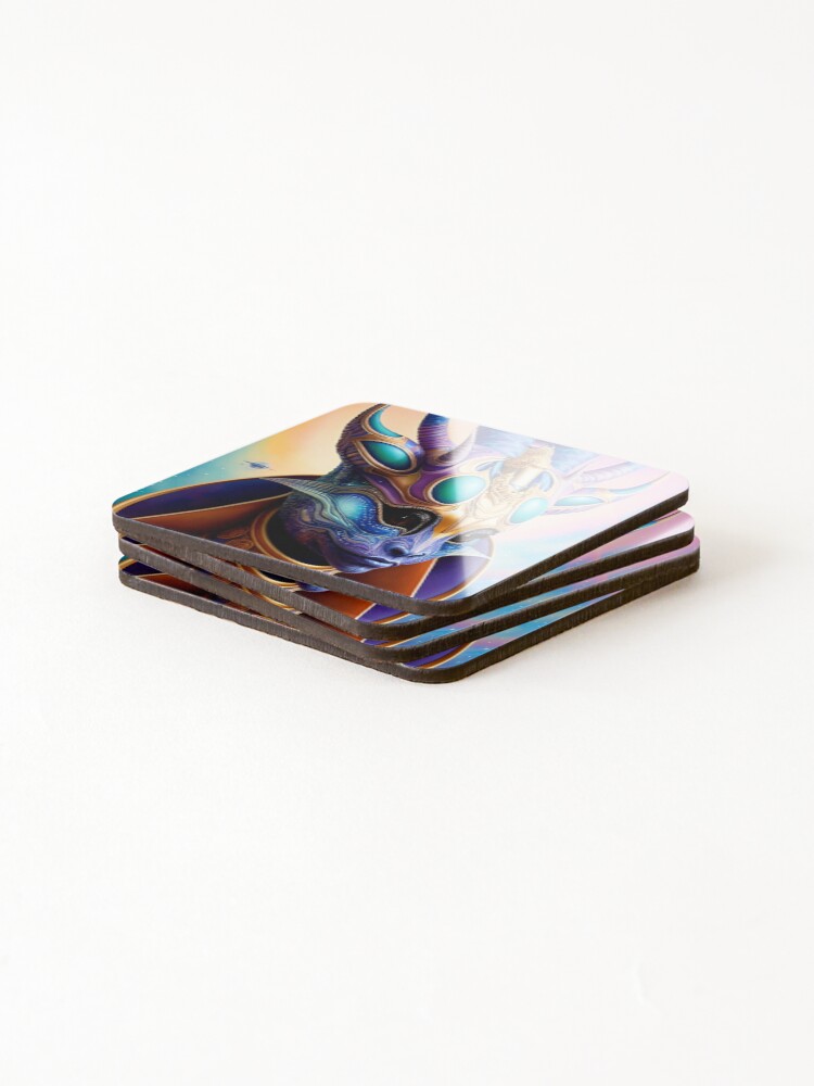 Thumbnail 4 of 5, Coasters (Set of 4), Transception. designed and sold by StHallow.