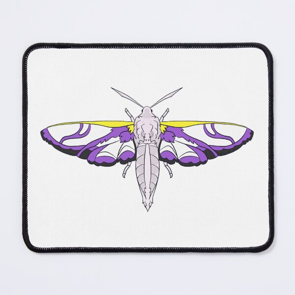 Item preview, Non-Binary Sphinx Moth designed and sold by Sea Sa1t.