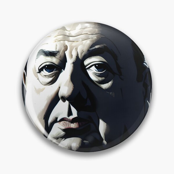 Item preview, Alfred Hitchcock Portrait designed and sold by daido-ai.