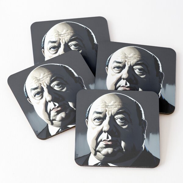 Item preview, Alfred Hitchcock Portrait designed and sold by daido-ai.