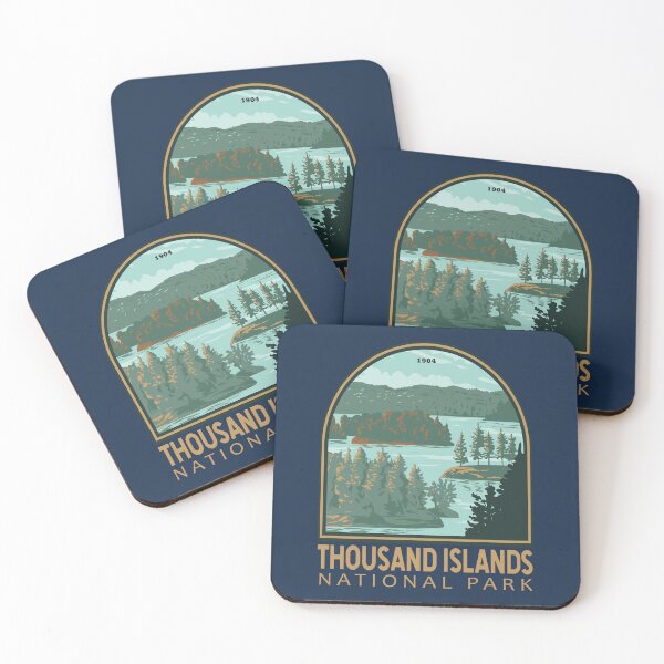 Item preview, Thousand Islands National Park Canada Badge designed and sold by KrisSidDesigns.