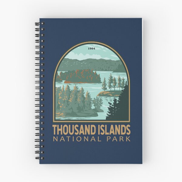 Item preview, Thousand Islands National Park Canada Badge designed and sold by KrisSidDesigns.