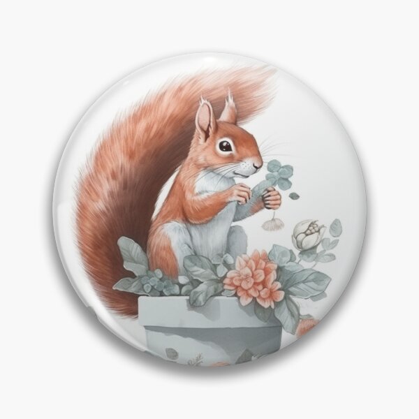 Item preview, Happy little squirrel designed and sold by Deetales10.