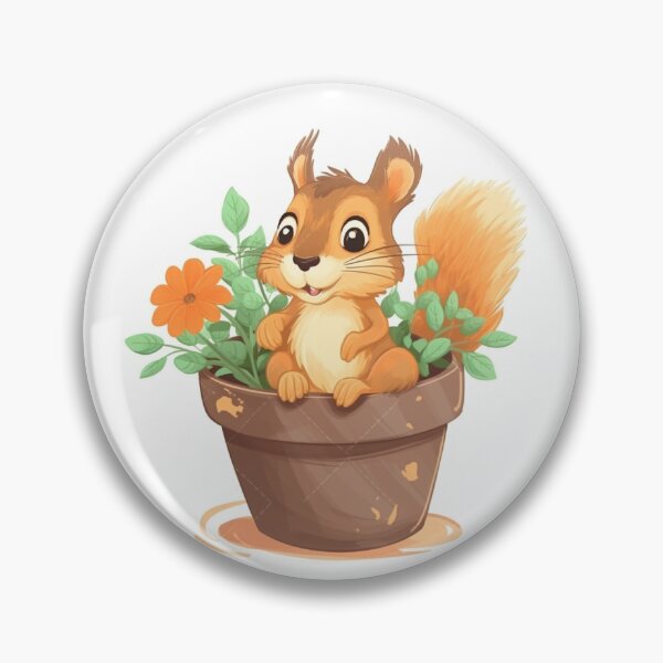Item preview, Happy little squirrel designed and sold by Deetales10.
