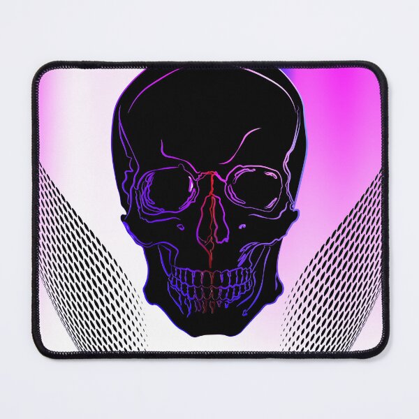 Item preview, A human skull on a purple background designed and sold by Bigrow.