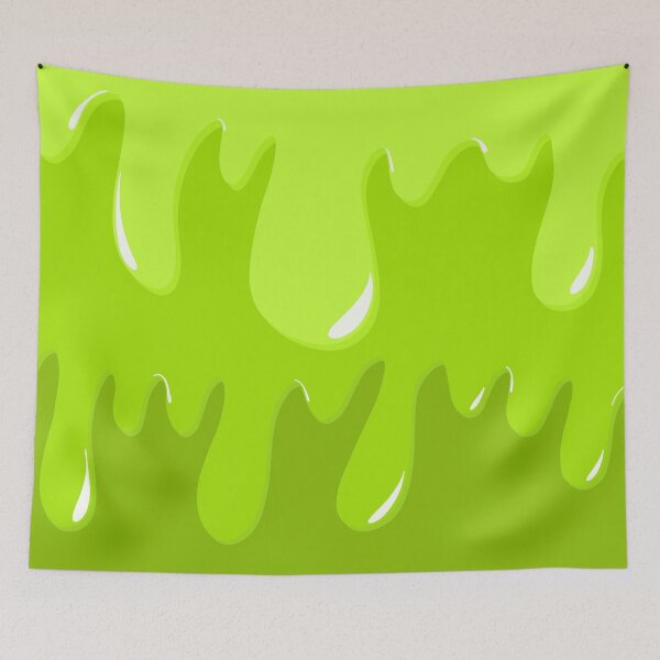 Item preview, green paint drip designed and sold by Florence O’Brien.