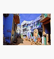 Street of Jodpur Photographic Print
