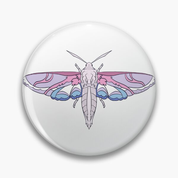 Item preview, Bigender Sphinx Moth designed and sold by Sea Sa1t.