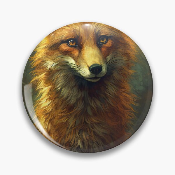 Item preview, Red fox painting designed and sold by pietrofoto.