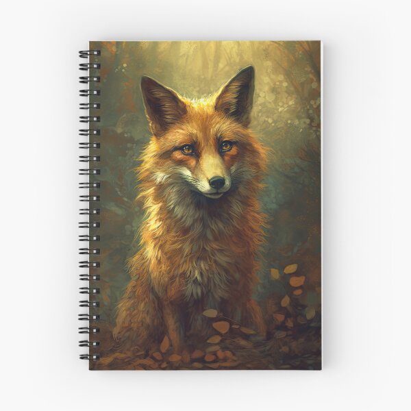Item preview, Red fox painting designed and sold by pietrofoto.