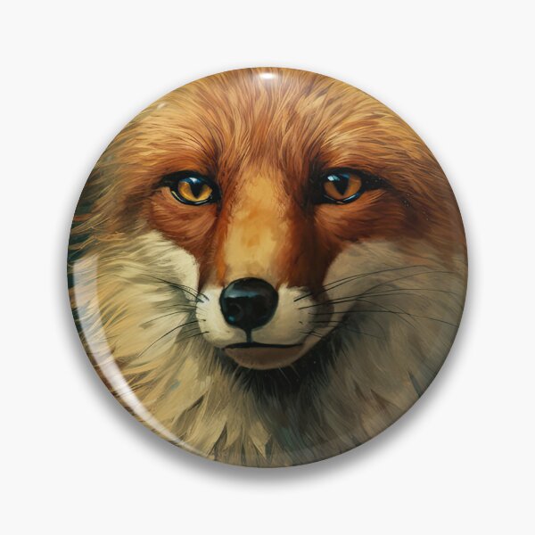 Item preview, Red fox painting designed and sold by pietrofoto.