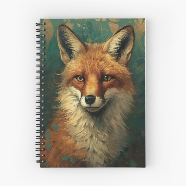 Item preview, Red fox painting designed and sold by pietrofoto.