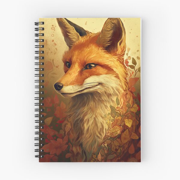 Item preview, Red fox painting designed and sold by pietrofoto.