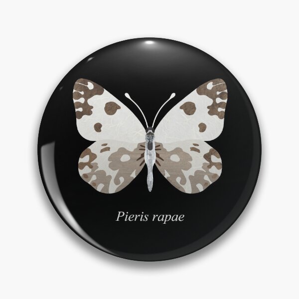 Item preview, Desert white butterfly collage (Pieris rapae) designed and sold by Nia Alexander.