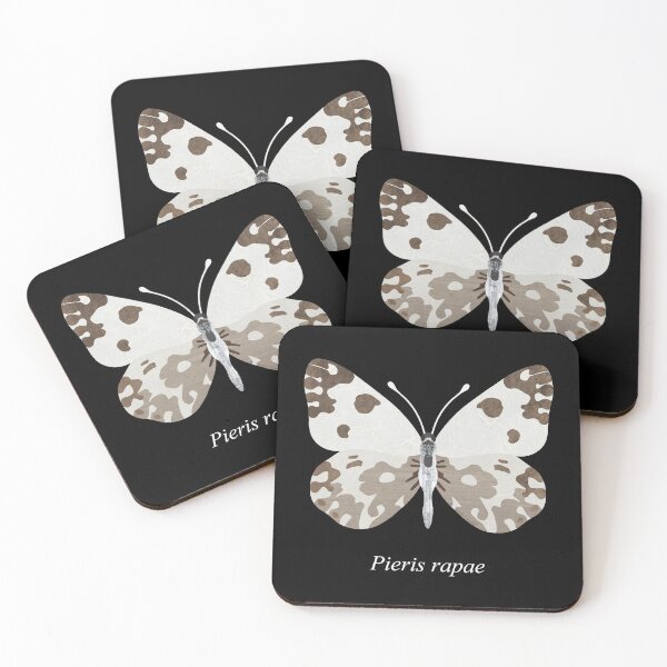 Item preview, Desert white butterfly collage (Pieris rapae) designed and sold by Nia Alexander.