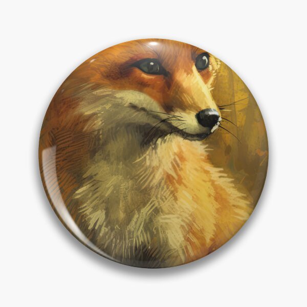 Item preview, Red fox painting designed and sold by pietrofoto.