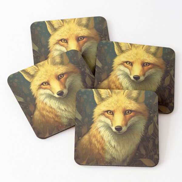 Item preview, Red fox paintiing designed and sold by pietrofoto.