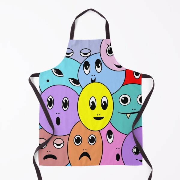 Item preview, Smiley Faces Expression Pattern designed and sold by Anna Lemos.