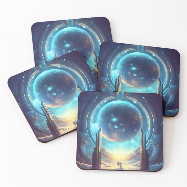 Item preview, Echoes of the Universe's Soul - Space Deep Mystery Inspirational Art  designed and sold by Transcendance.