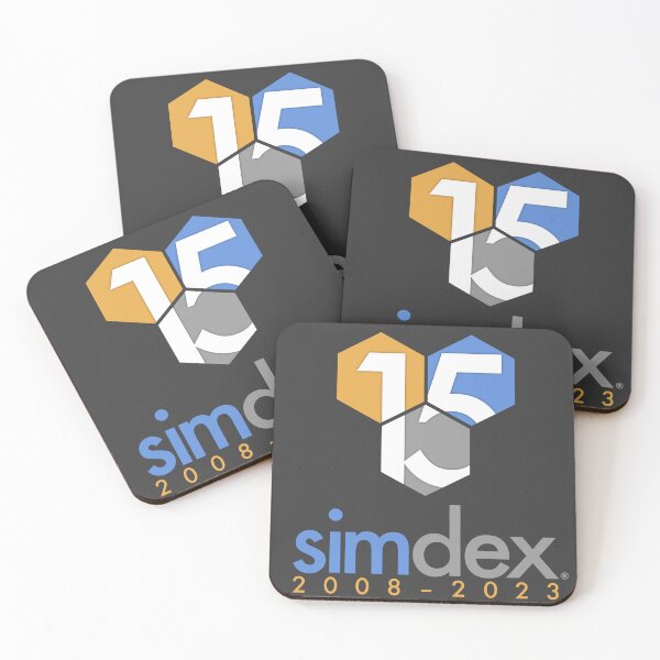 Item preview, SimDex Logo 15th Anniversary Edition designed and sold by SimDex LLC.