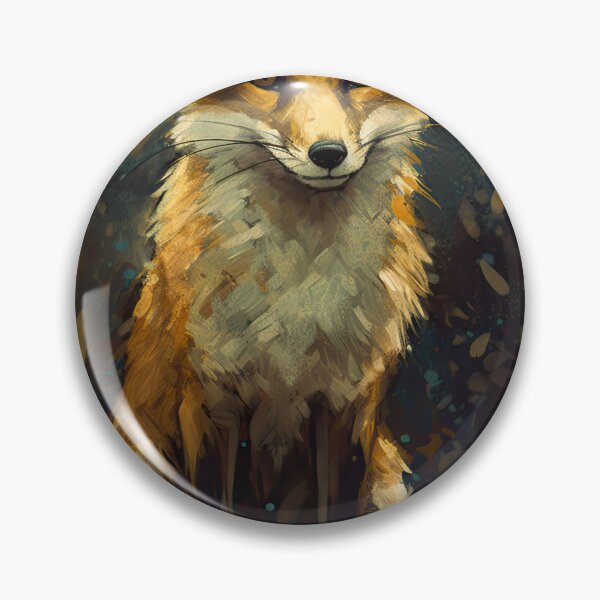 Item preview, Red fox painting designed and sold by pietrofoto.