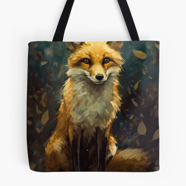 Item preview, Red fox painting designed and sold by pietrofoto.