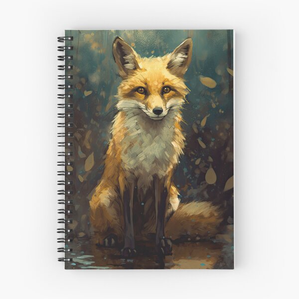 Item preview, Red fox painting designed and sold by pietrofoto.
