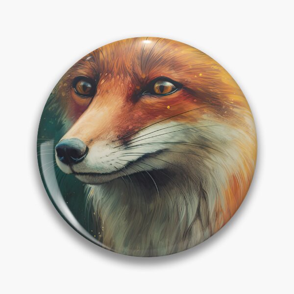 Item preview, Red fox paitning designed and sold by pietrofoto.