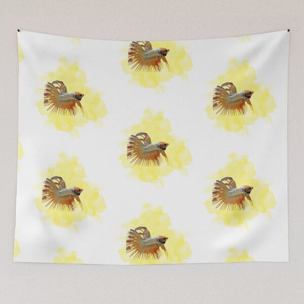 Item preview, Golden Betta Fish  designed and sold by HanaiPrint.