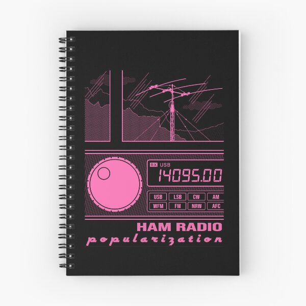 Item preview, HAM Radio Popularization (hot pink) designed and sold by tuzlay.