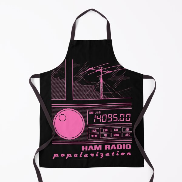 Item preview, HAM Radio Popularization (hot pink) designed and sold by tuzlay.