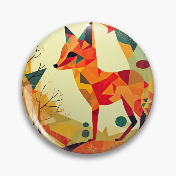 Item preview, Red fox abstract designed and sold by pietrofoto.