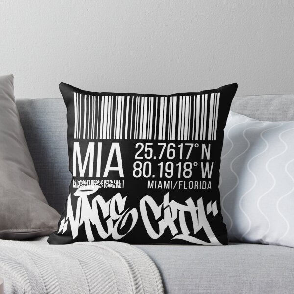 Item preview, Miami, FL (white) designed and sold by ICYMI-DZNS.