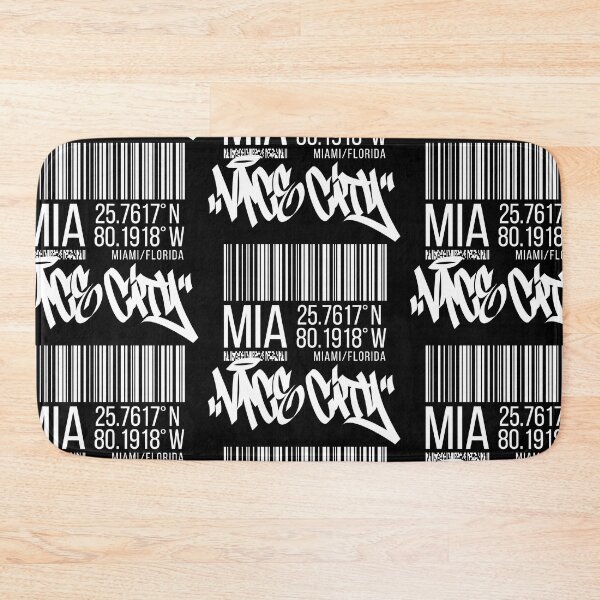 Item preview, Miami, FL (white) designed and sold by ICYMI-DZNS.