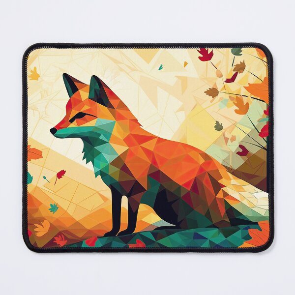 Item preview, Red fox abstract designed and sold by pietrofoto.